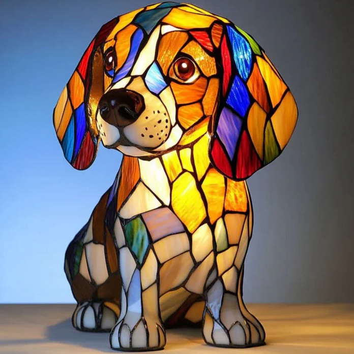 HANDMADE BY HAROLD DOG LAMPS