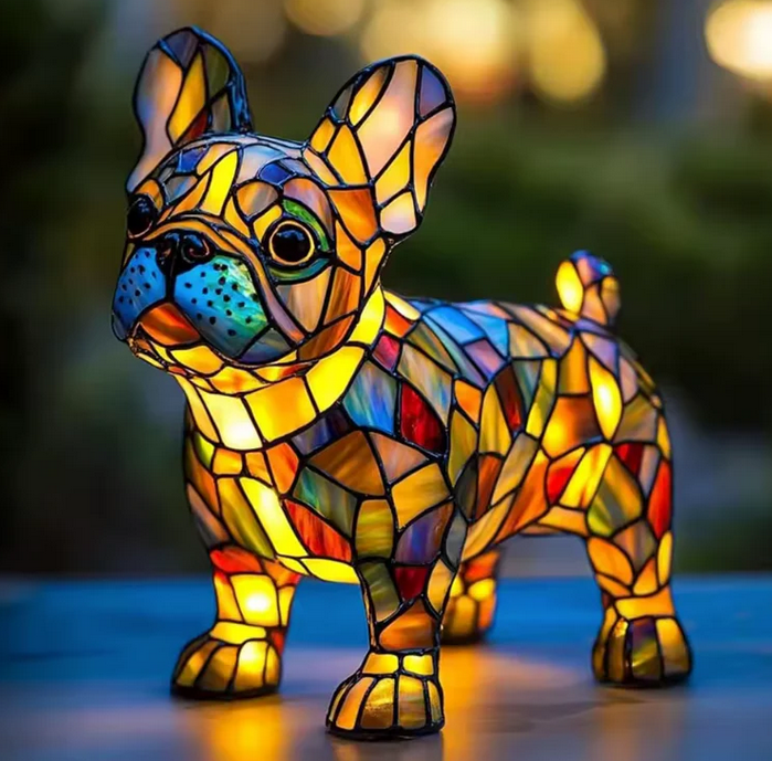 HANDMADE BY HAROLD DOG LAMPS