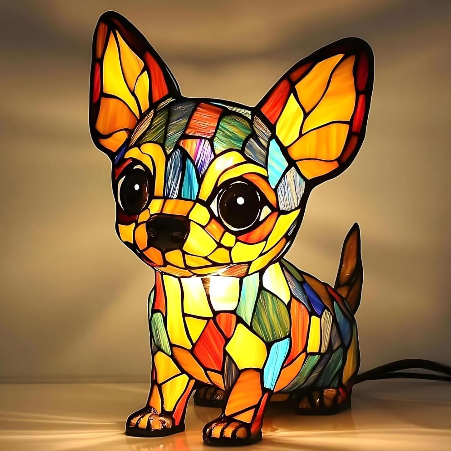 HANDMADE BY HAROLD DOG LAMPS