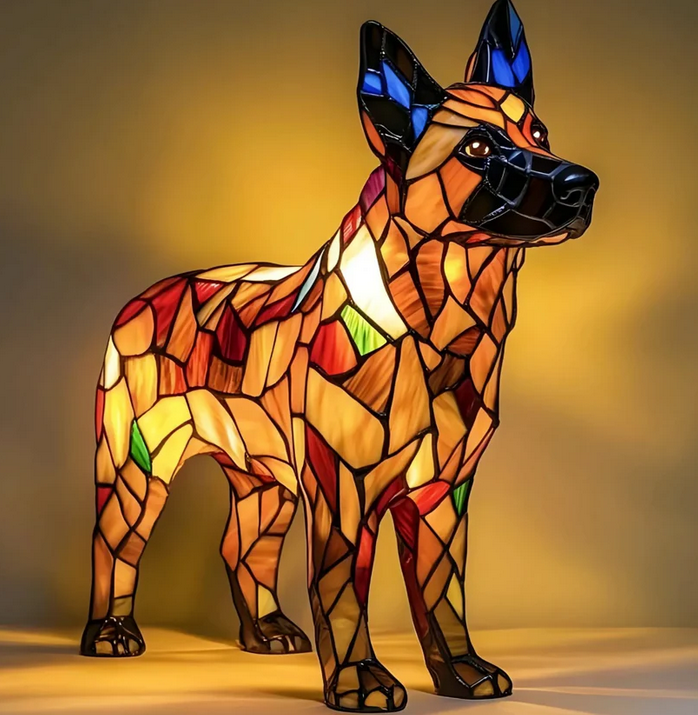 HANDMADE BY HAROLD DOG LAMPS