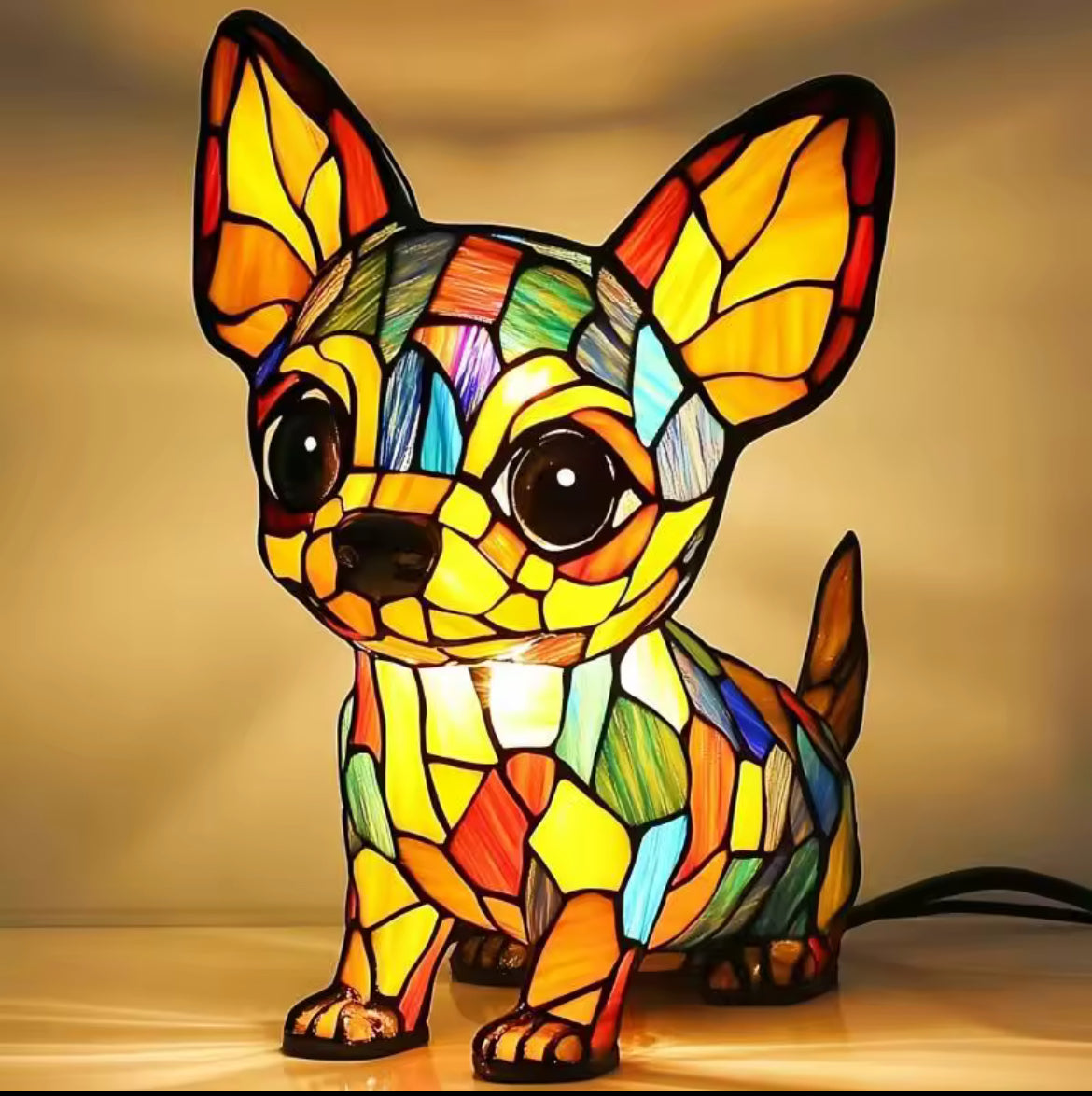 HANDMADE BY HAROLD DOG LAMPS